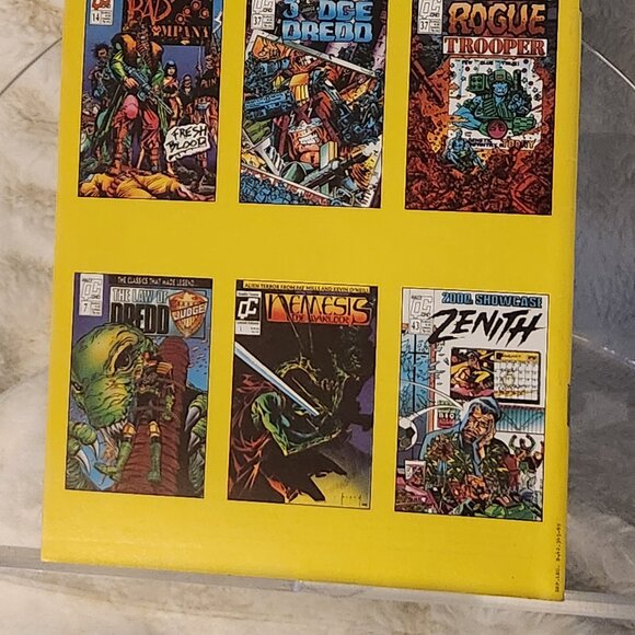 Judge Dredd: Law of Dredd #7 (1990) Quality Comics, Dinosaur, I am the Law - Picture 8 of 14